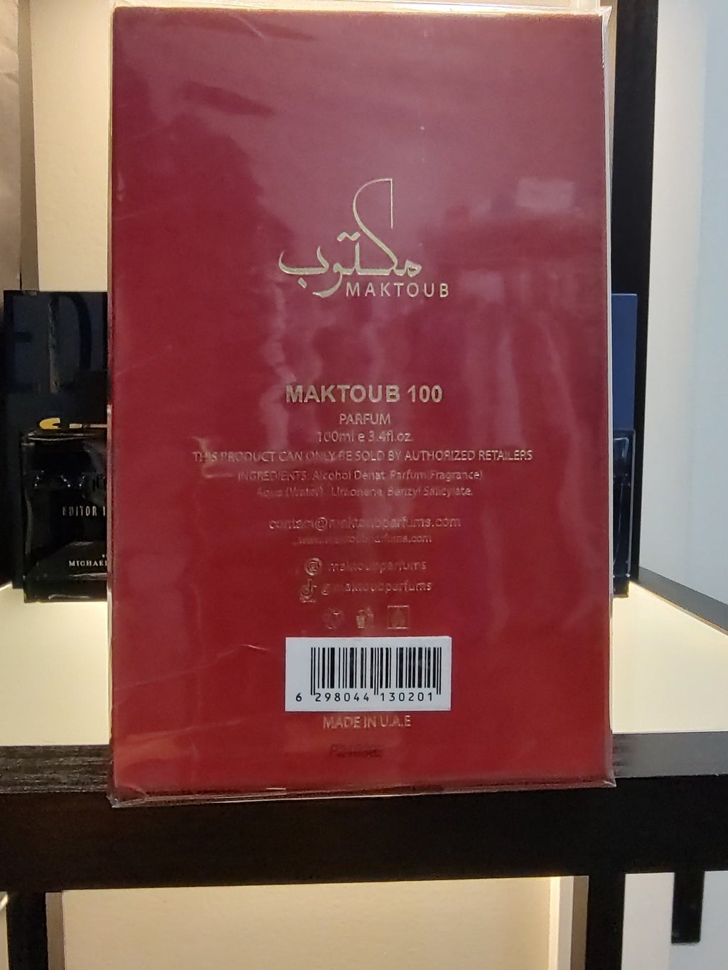 Maktoub 100 Parfum 3.4 Fl oz 100ml