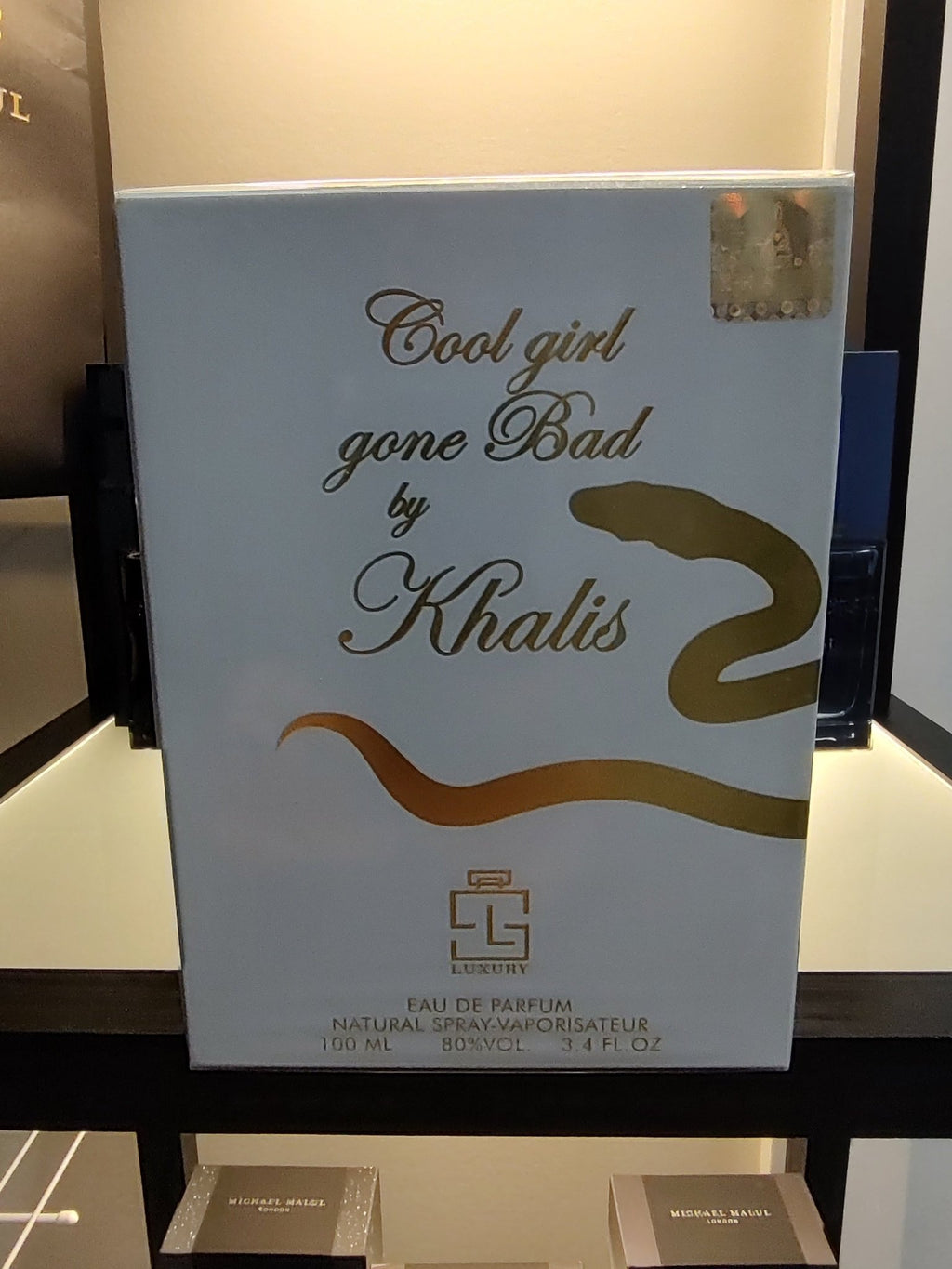 Khalis Luxury Cool Girl Gone Bad EDP 100ml 3.4 Fl oz
