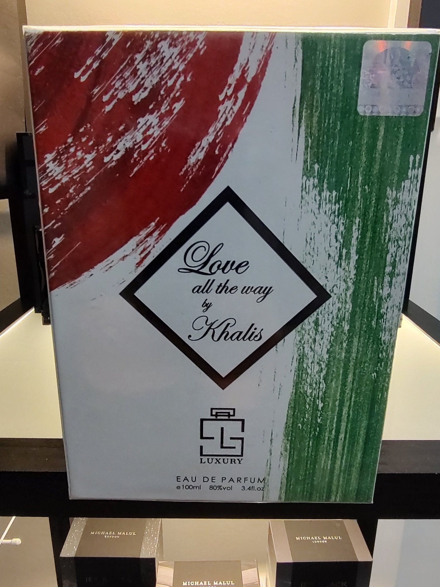 Khalis Luxury Love all the Way EDP 100ml 3.4 Fl oz - Ski's Scent-sations
