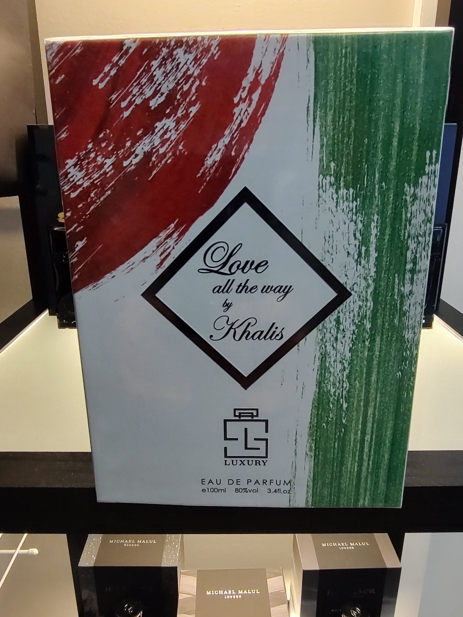 Khalis Luxury Love all the Way EDP 100ml 3.4 Fl oz - Ski's Scent-sations