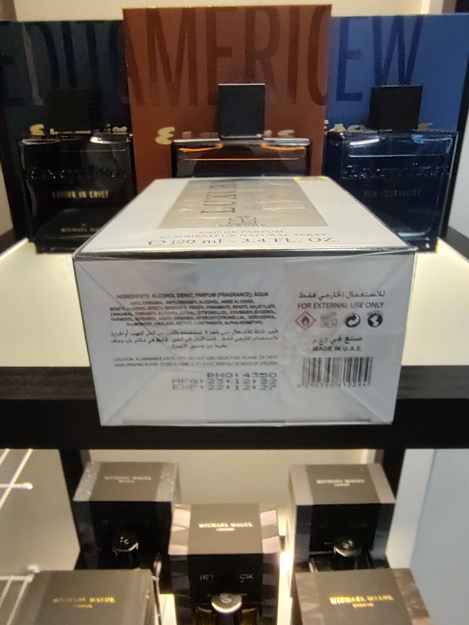 Khalis Luxury Carad Silver Montale EDP 100ml 3.4 Fl oz