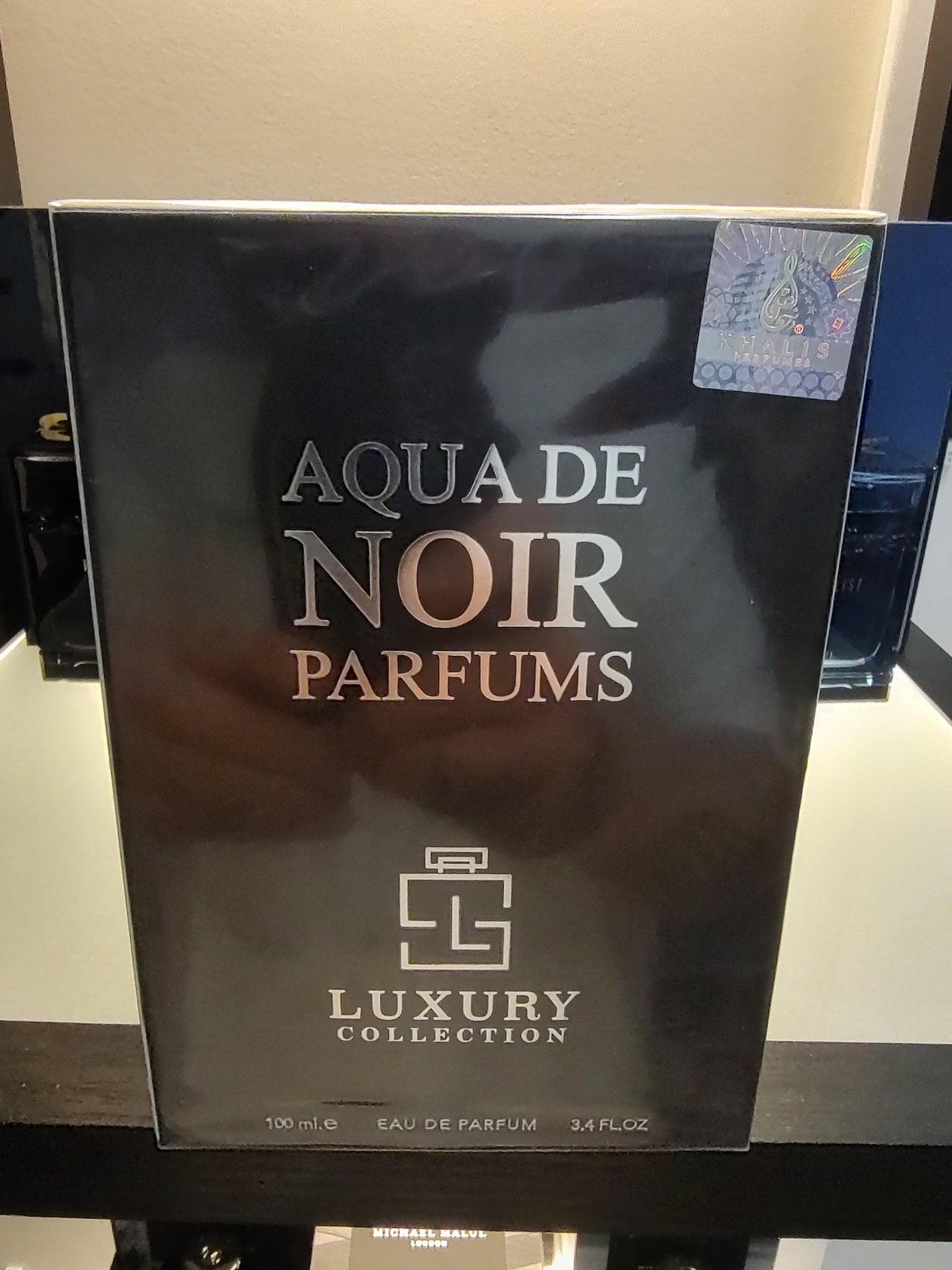 Khalis Luxury Collection Aqua De Noir EDP 100ml 3.4 Fl oz