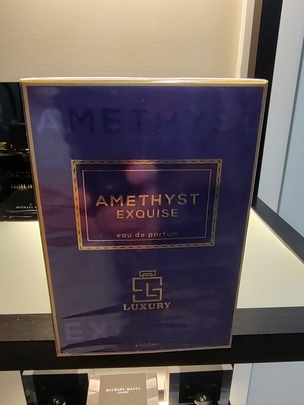 Khalis Luxury Amethyst Exquise Eau De Parfum 100ml 3.4 Fl oz