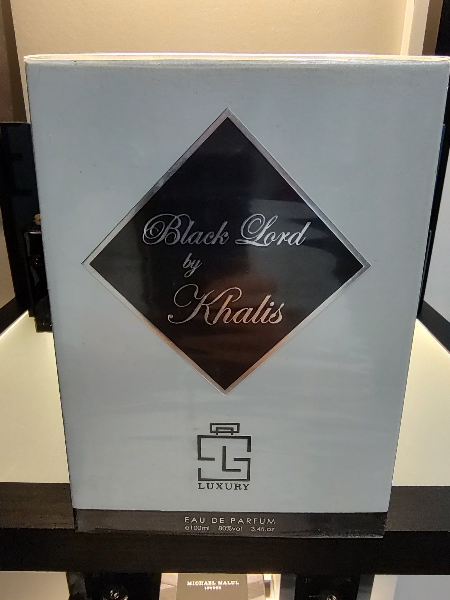 Khalis Luxury Black Lord EDP 100ml 3.4 Fl oz - Ski's Scent-sations