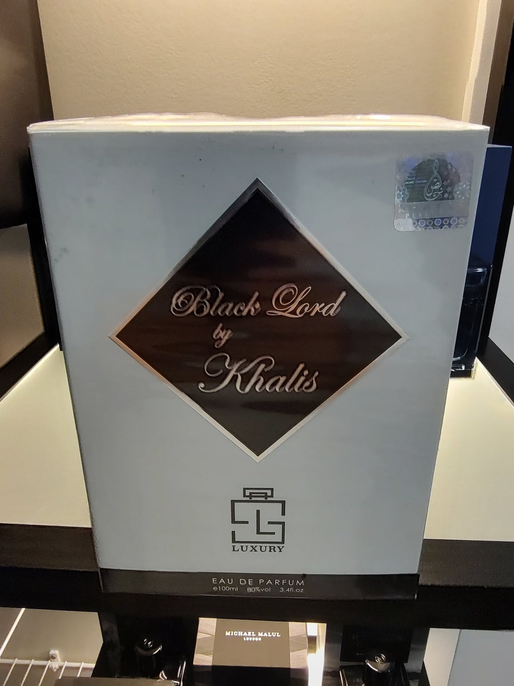 Khalis Luxury Black Lord EDP 100ml 3.4 Fl oz - Ski's Scent-sations