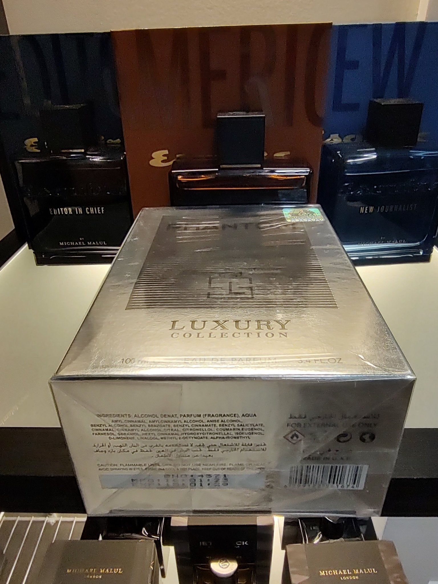 Khalis Luxury Phantom Eau De Parfum 100ml 3.4 Fl oz