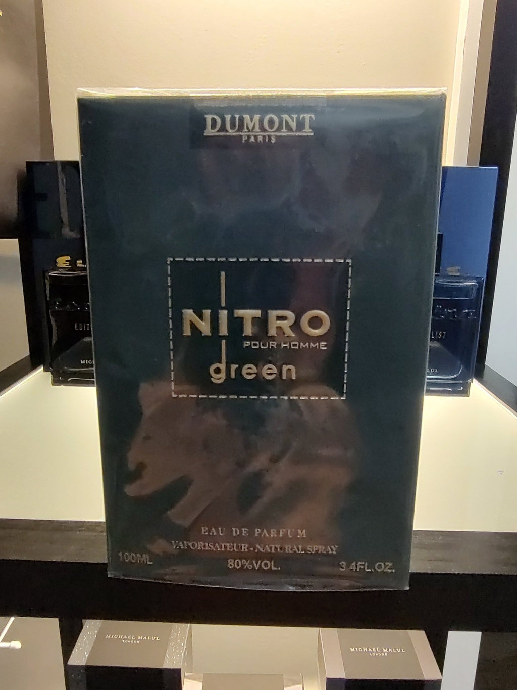 Dumont Nitro Green Pour Homme EDP 100ml 3.4 Fl oz
