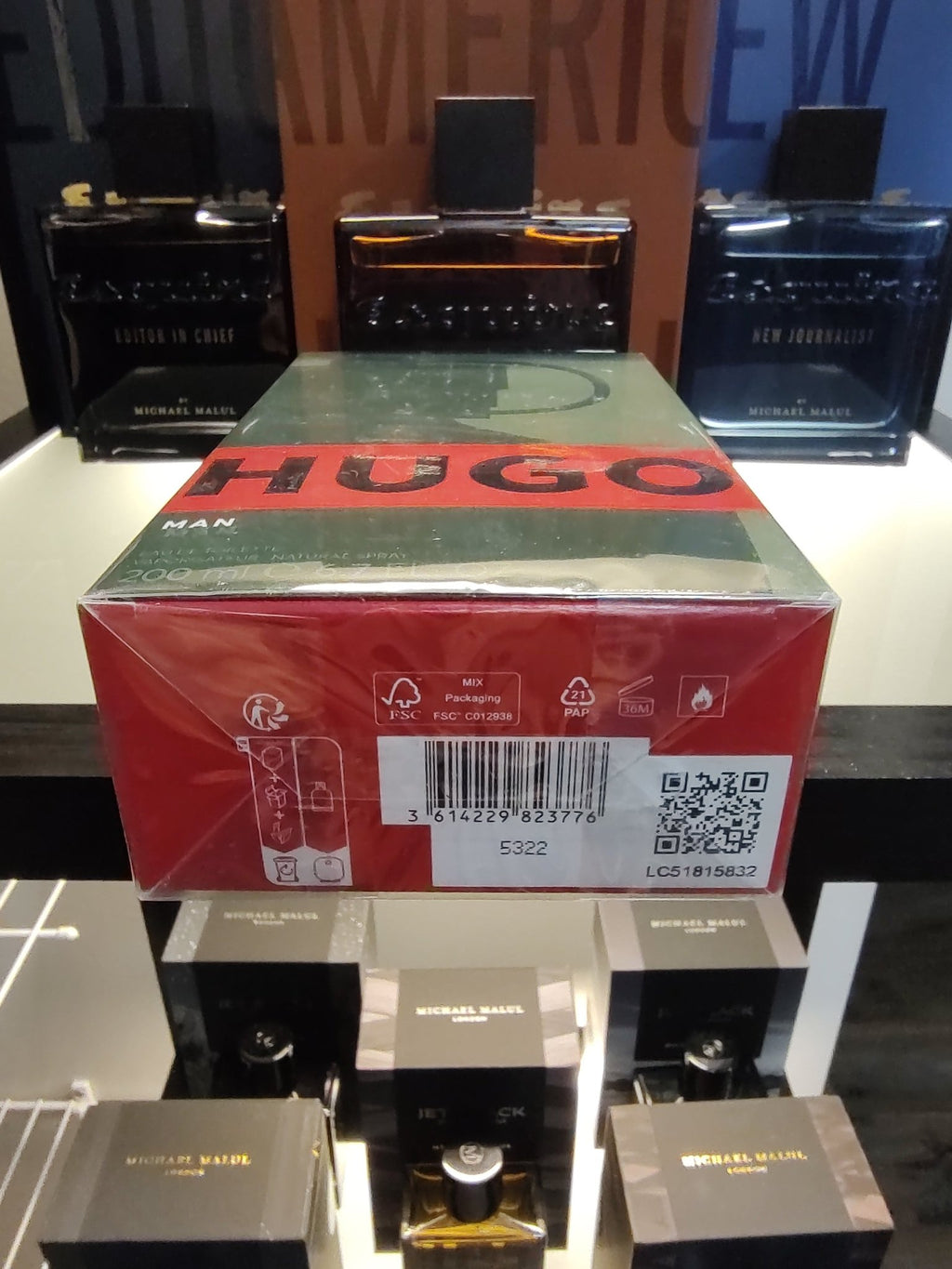 Hugo Boss Hugo Man EDT 200ml 6.7 Fl oz