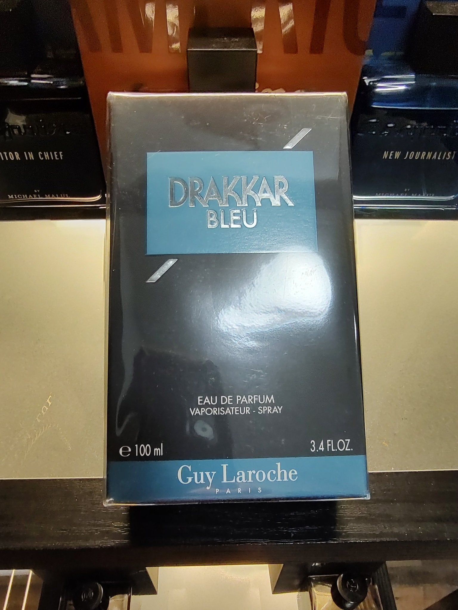 Drakkar Bleu Eau De Parfum 100ml 3.4 Fl oz