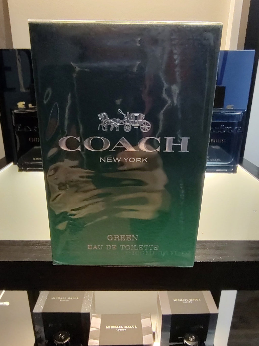 Coach New York Green EDT 100ml 3.3 Fl oz