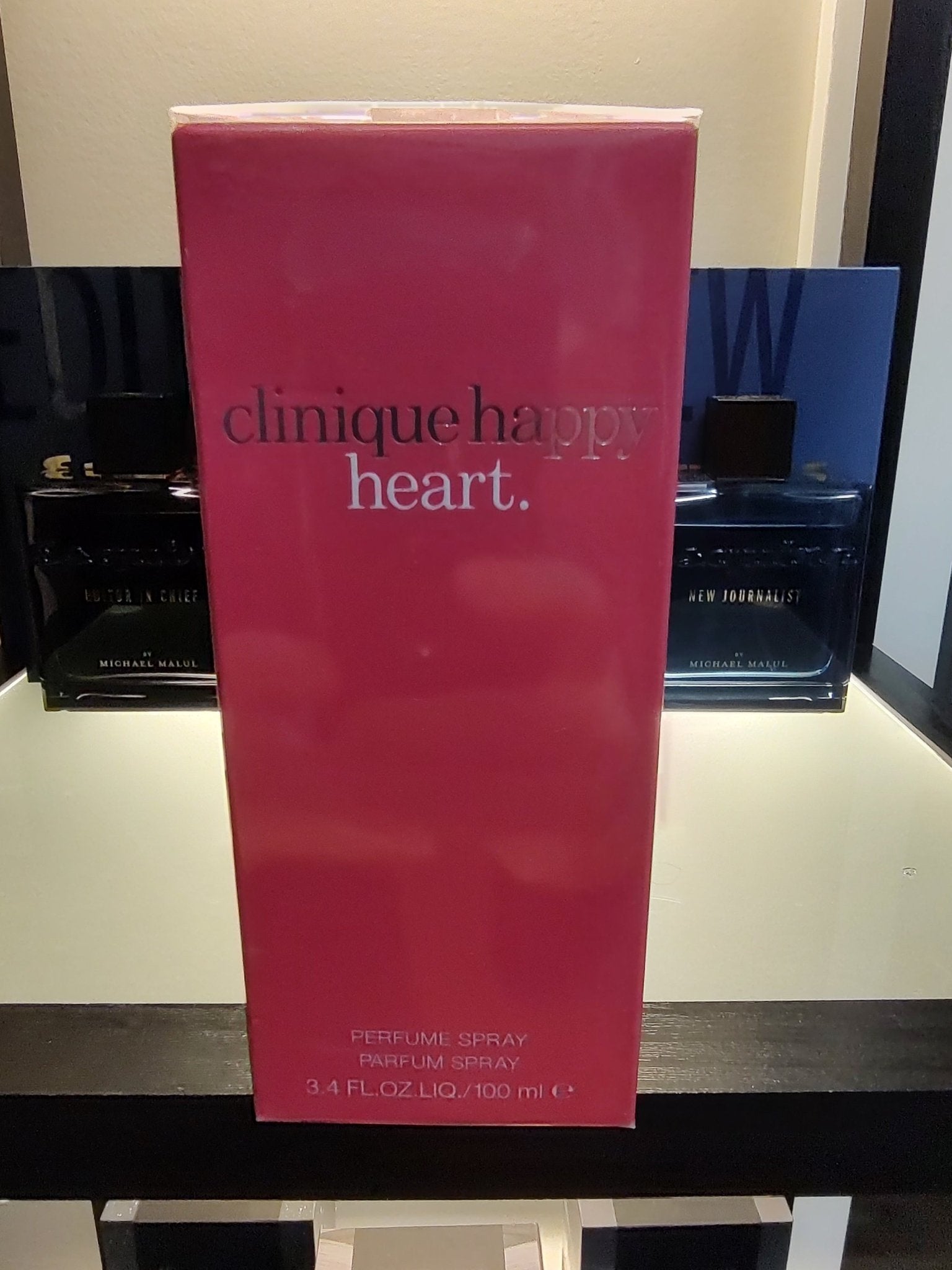Clinique Happy Heart 100ml 3.4 Fl oz Parfum Spray *WOMENS*