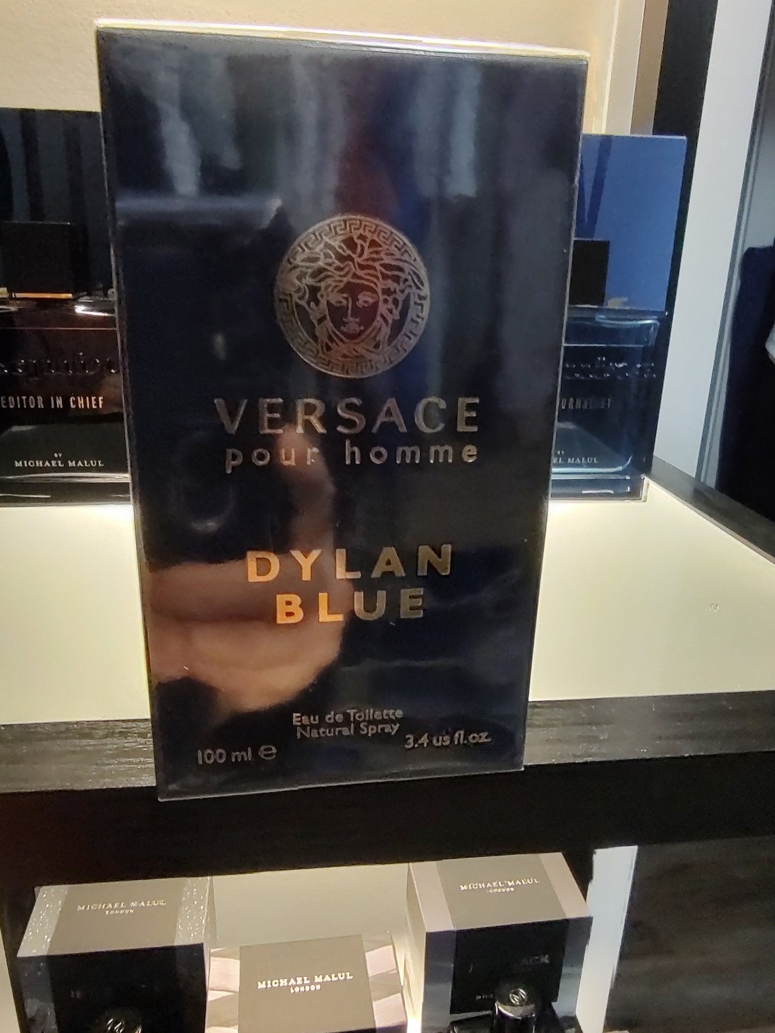 Versace Pour Homme Dylan Blue EDT 100ml 3.4 Fl oz
