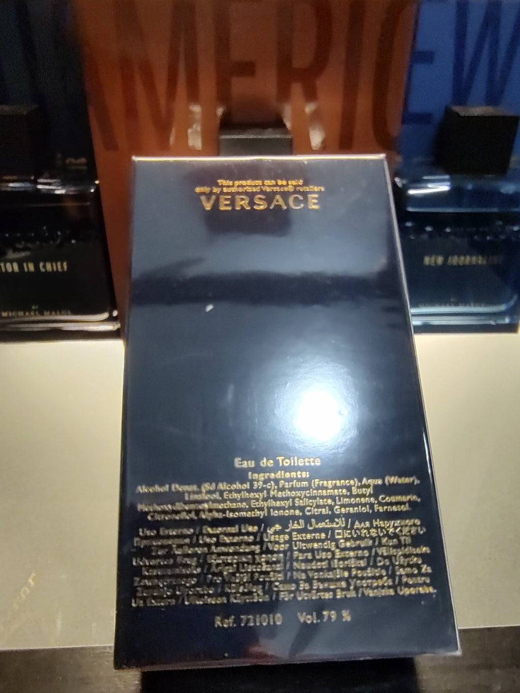 Versace Pour Homme Dylan Blue EDT 100ml 3.4 Fl oz