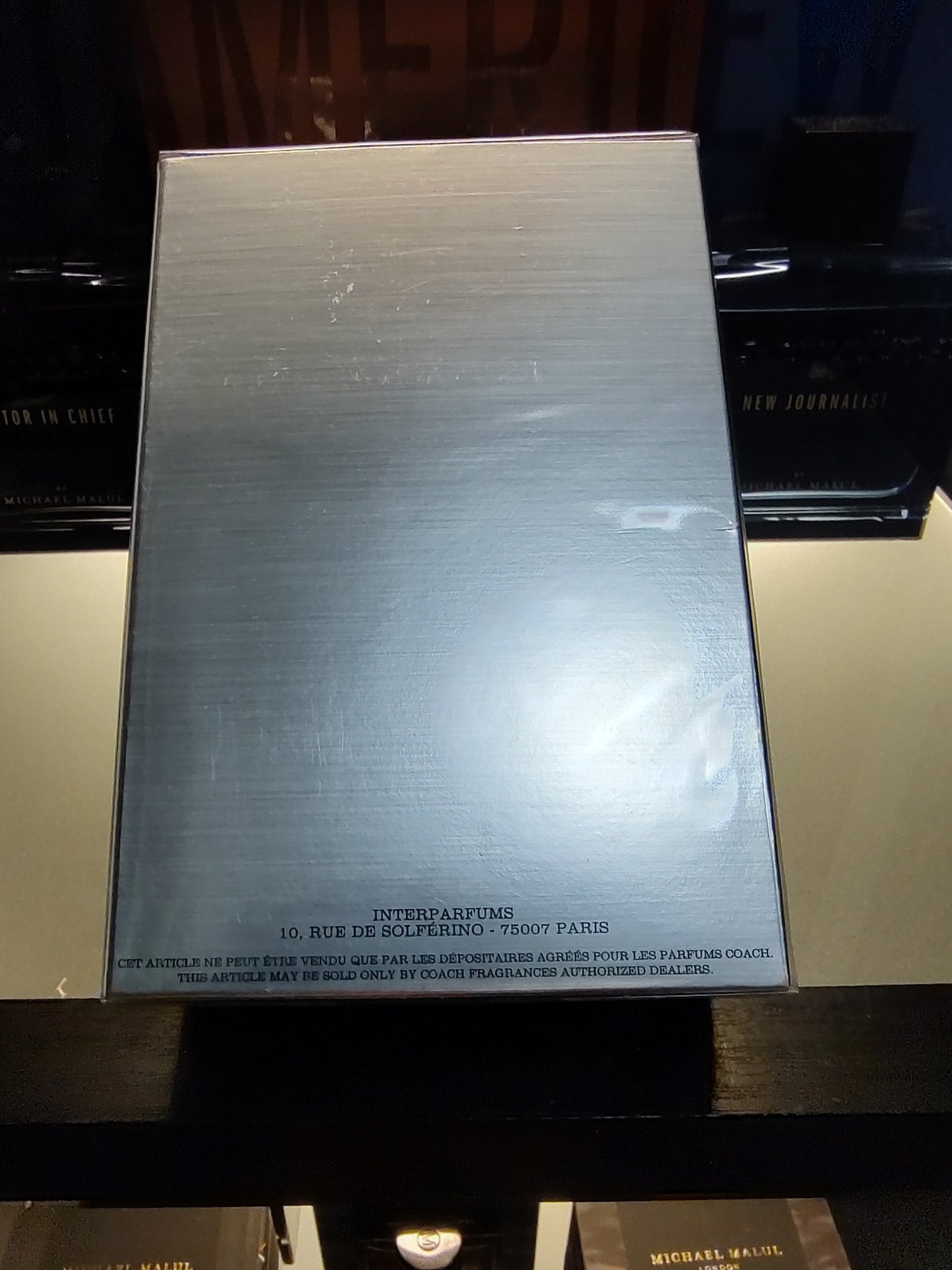 Coach New York Platinum Eau De Parfum 100ml 3.4 Fl oz