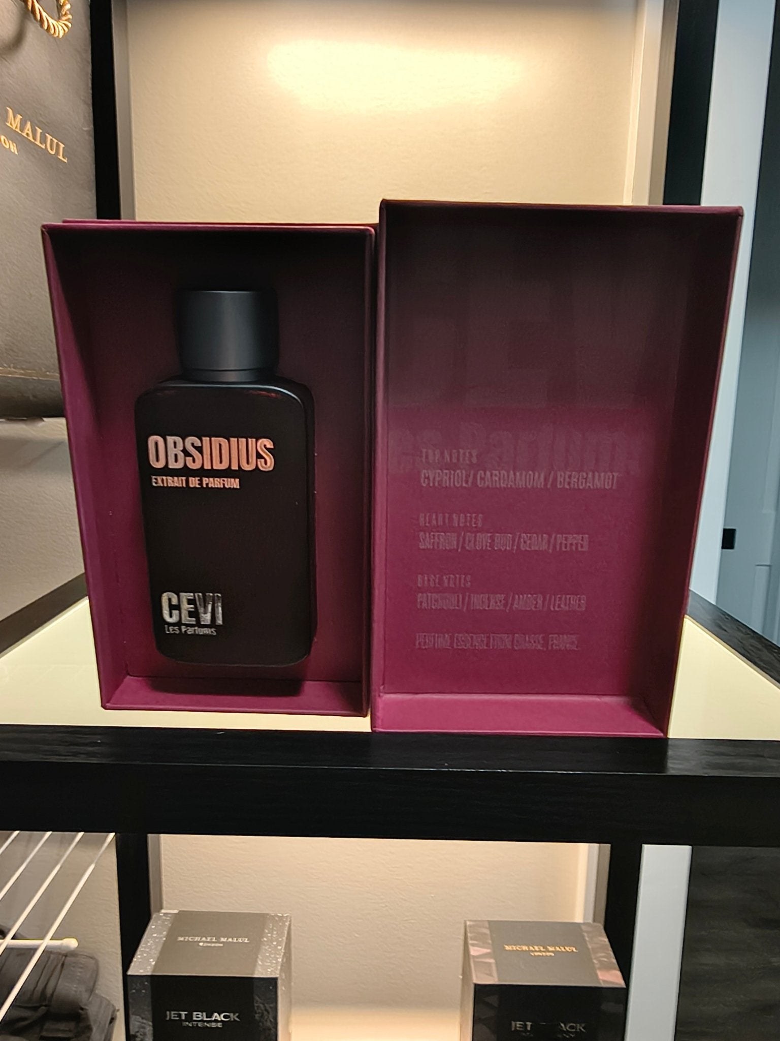 Cevi Obsidius Extrait De Parfum 100ml