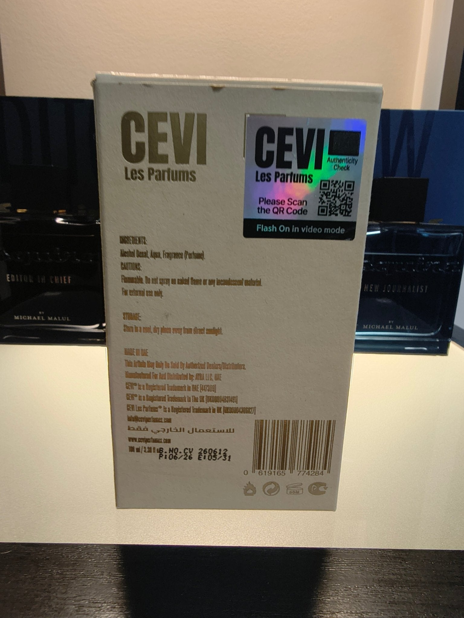 CEVI X Omaage Extrait De Parfum 100ml