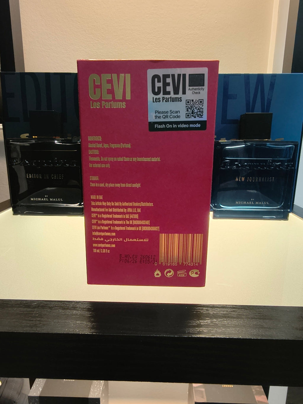 CEVI X NAJWA Seduction Extrait De Parfum 100ml