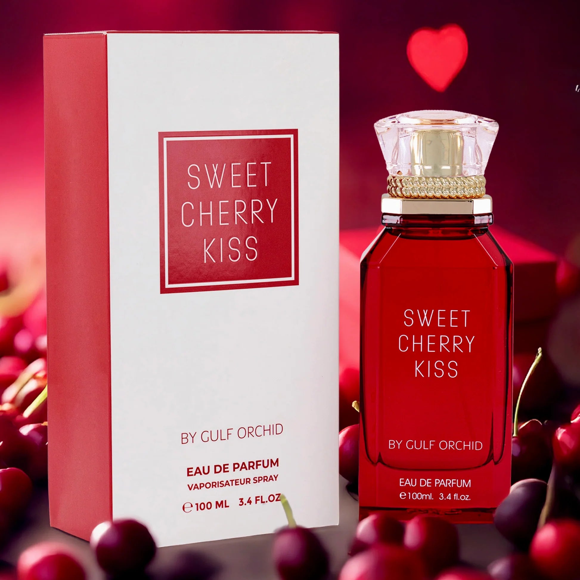 Gulf Orchid Sweet Cherry Kiss Eau de Parfum Spray 30ml / 1.02 fl oz