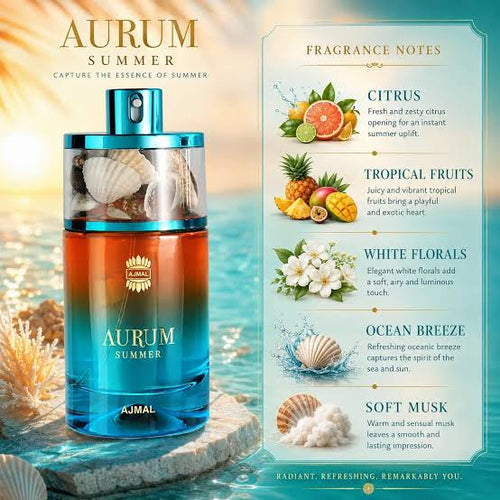 Ajmal Aurum Summer Eau De Parfum 75ml
