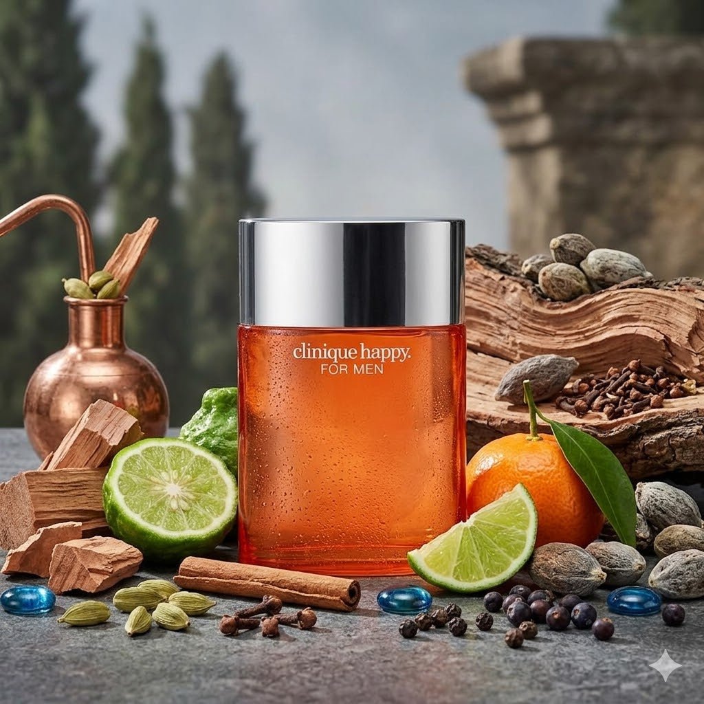 Clinique Happy for Men EDT Pour Homme 100ml 3.4 fl oz *MENS*