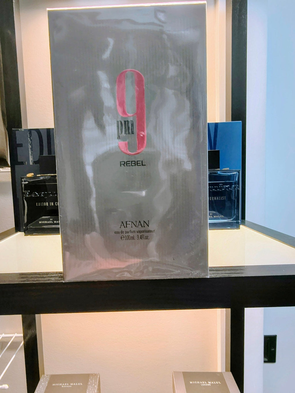 Afnan 9PM Rebel Eau De Parfum 100ml 3.4 Fl oz