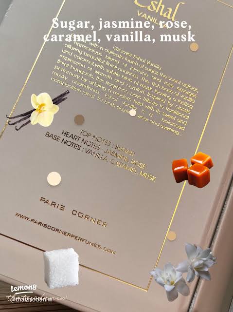 Paris Corner Eshal Vanilla Eau De Parfum 100ml