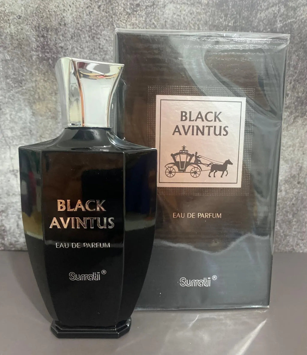 Surrati Black Avintus Eau De Parfum 100ml 3.4 Fl oz