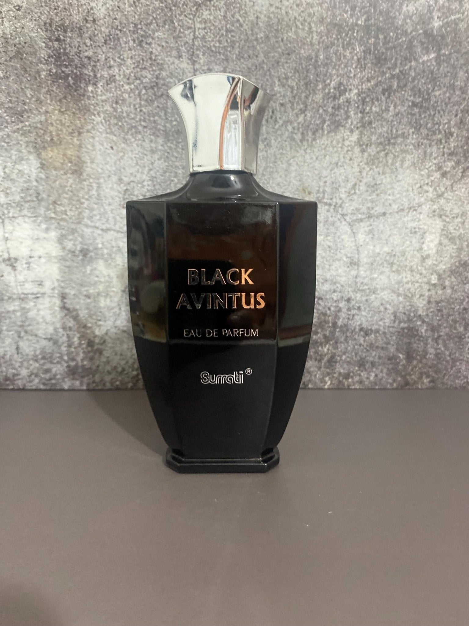Surrati Black Avintus Eau De Parfum 100ml 3.4 Fl oz