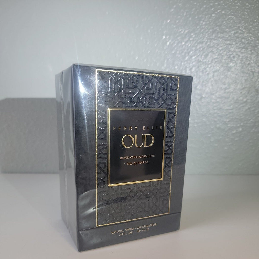 Perry Ellis Oud Black Vanilla Absolute EDP 100ml 3.4 Fl oz