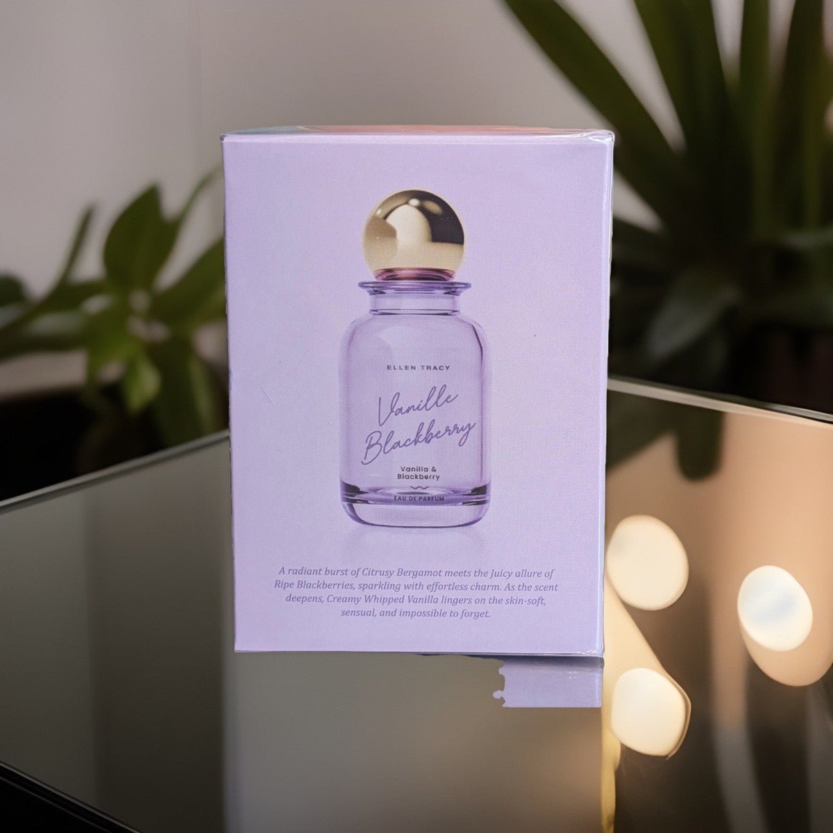Ellen Tracy Vanilla Blackberry Eau De Parfum 100ml 3.4 Fl oz