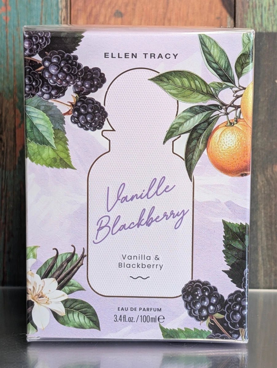 Ellen Tracy Vanilla Blackberry Eau De Parfum 100ml 3.4 Fl oz