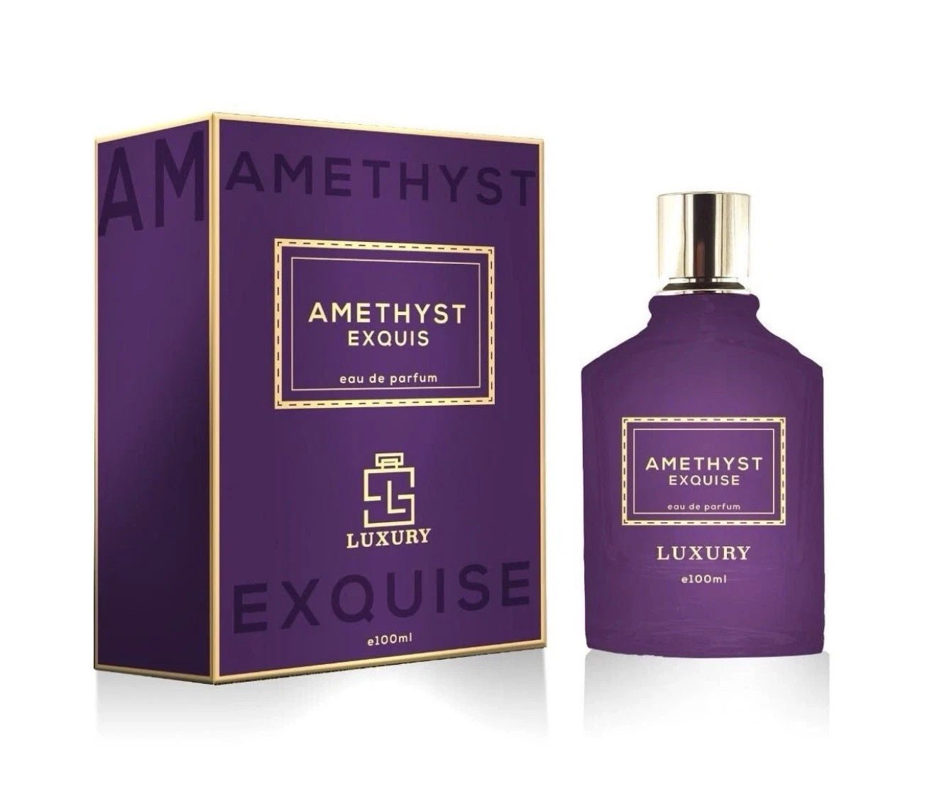 Khalis Luxury Amethyst Exquise Eau De Parfum 100ml 3.4 Fl oz